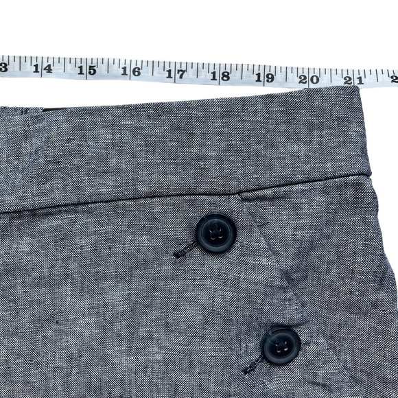 Lane Bryant Women’s Cropped Pants Blue White 20 - Picture 7 of 10